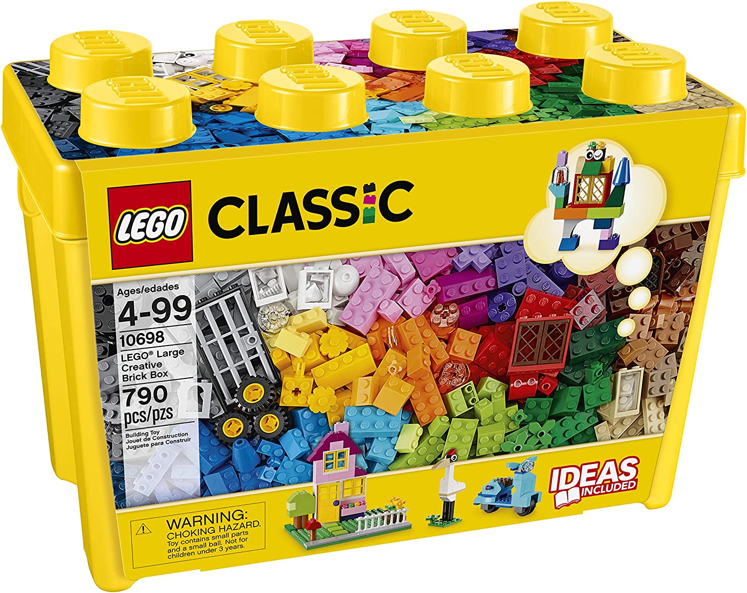Lego Classic Caja Grande De 790 Fichas 10698